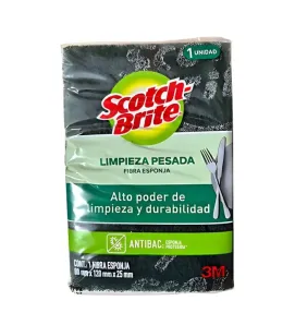 Fibra Esponja Grande Scotch-Brite con Aroma Limón – Limpieza y Frescura