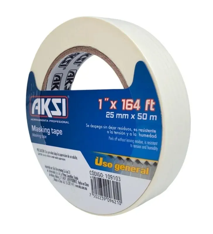 Masking Tape 1" Aksi – Cinta Adhesiva Precisa y Versátil