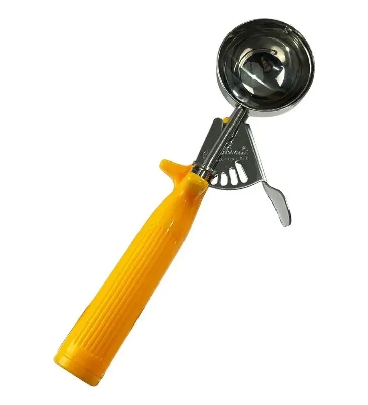 Despachador de Helado Travessa 53 mm – Acero Inoxidable y Mango Amarillo