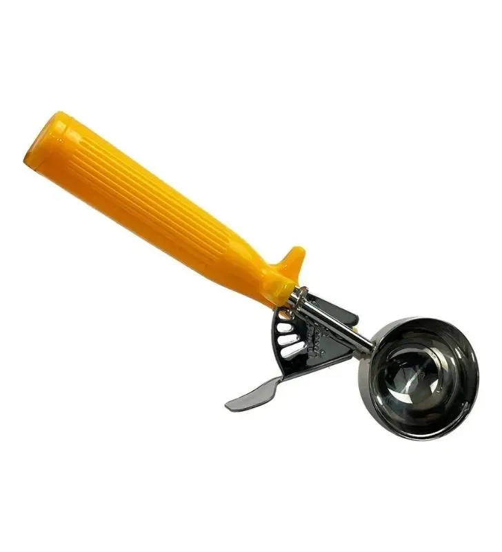 Despachador de Helado Travessa 53 mm – Acero Inoxidable y Mango Amarillo
