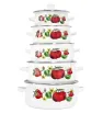 Set 5 Ollas Travessa 16-24 cm con Tapa – Resistentes y Versátiles