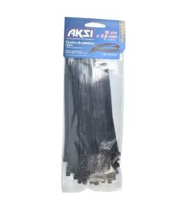 Cincho de Plástico 150x3.6 mm Aksi 103011 – Resistente y Versátil