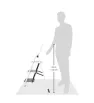 Escalera Tubular 3 Escalones Aksi 308933 – Resistente y Práctica