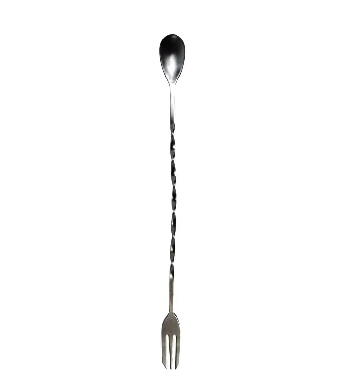 Cuchara para Bar 2 Cabezas Travessa – 32 cm Acero Inoxidable
