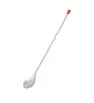 Cuchara para Bar Travessa 30 cm con Tapón Rojo – Acero Inoxidable