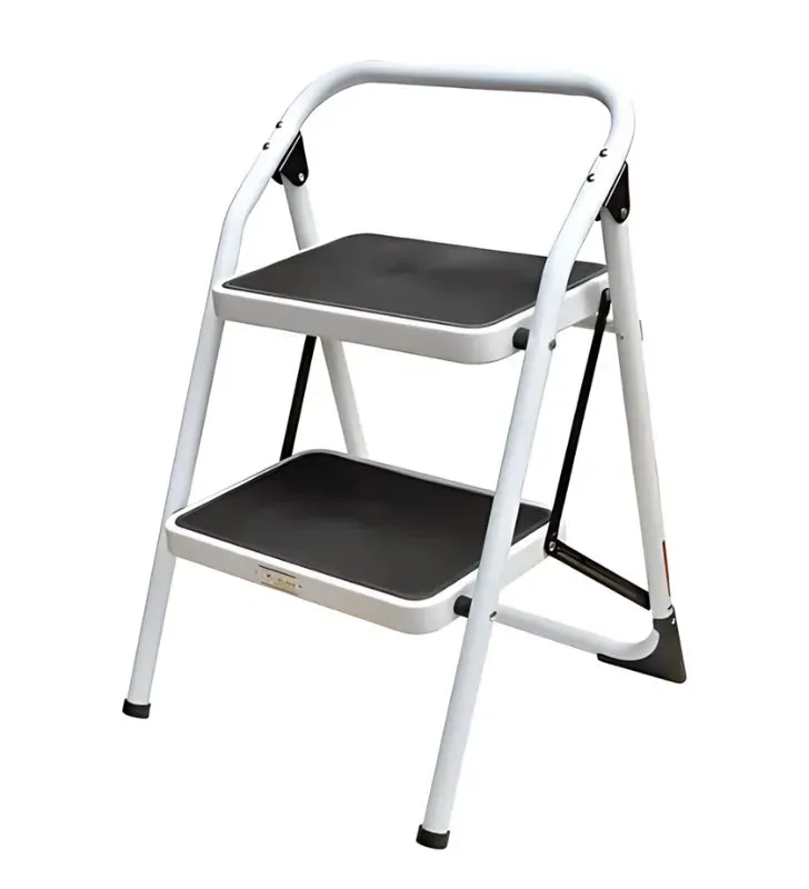 Escalera Tubular 2 Escalones Aksi 308932 – Ligera y Resistente