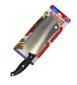 Cuchillo Tipo Hacha 14165 – Mango Negro, Resistente y Preciso