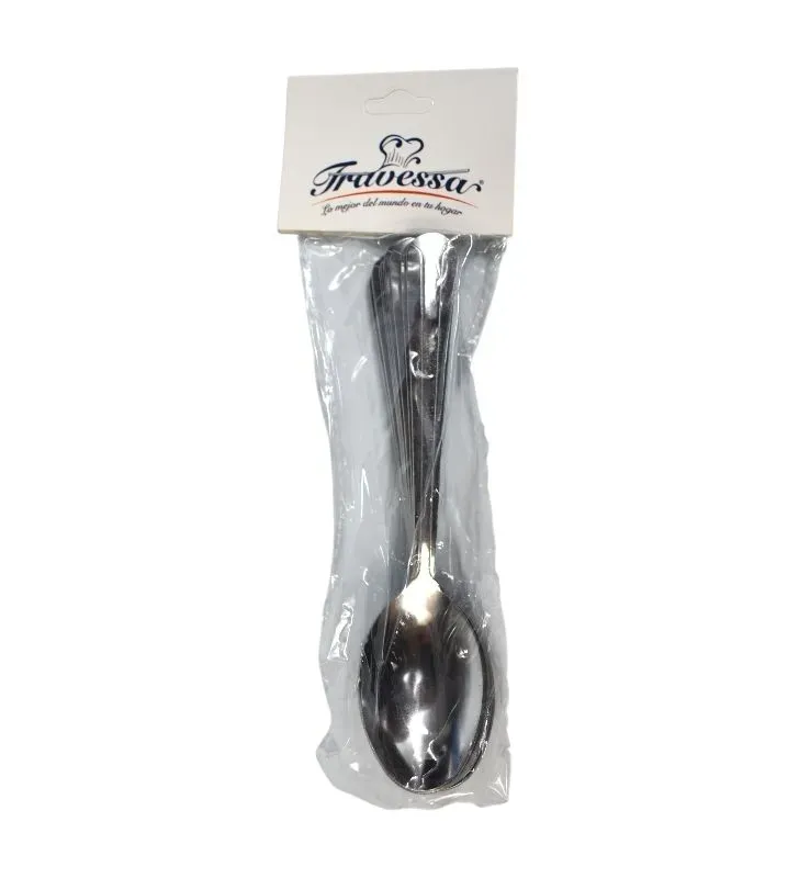 Cucharas de Té Barcelona Travessa – Juego 12 piezas Acero Inoxidable