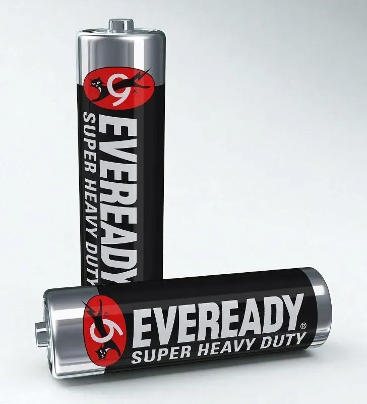 Paquete 4 Pilas AA Eveready CZINC – Energía Duradera