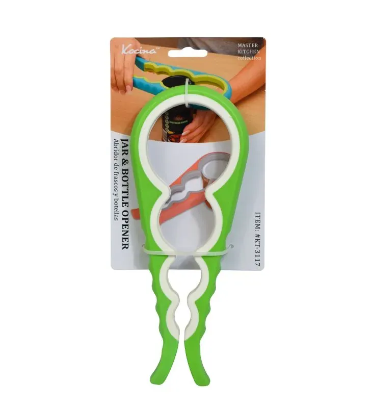 Abridor de Tarros y Botellas KT-3117 – Práctico y Seguro