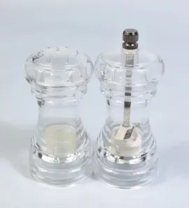 Salero y Pimentero Acrílico MSG4132 – Elegante y Práctico