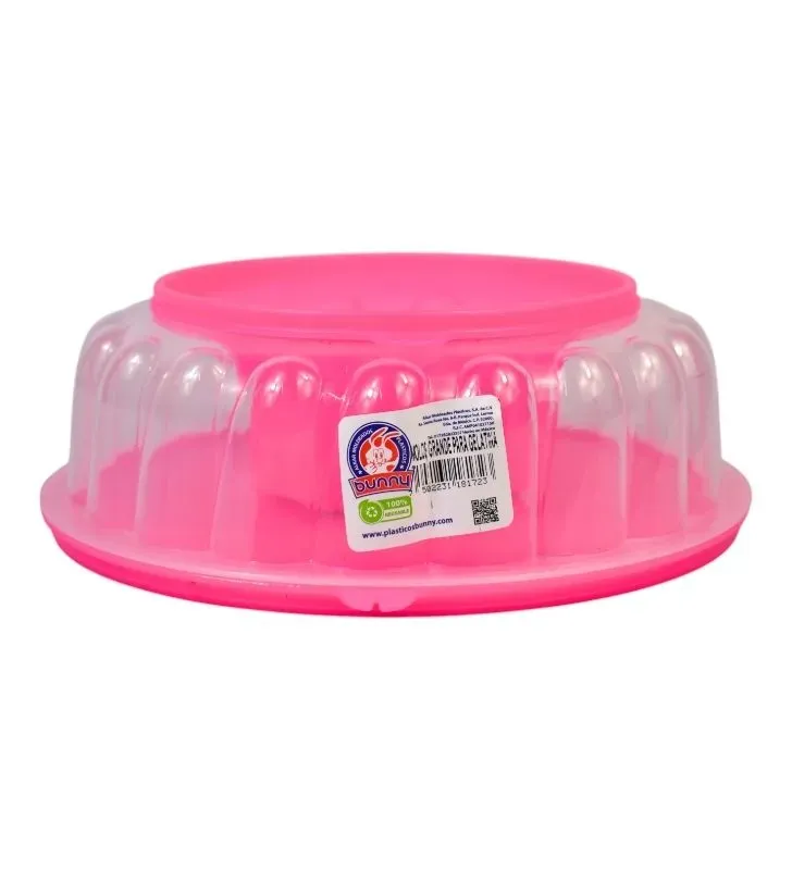 Molde grande para gelatina Plásticos Bunny 4177 – Plástico resistente