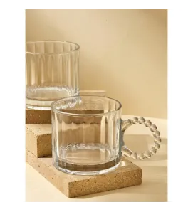 Taza Asa Perlas Venecia Vittori 0932 | Vidrio Elegante