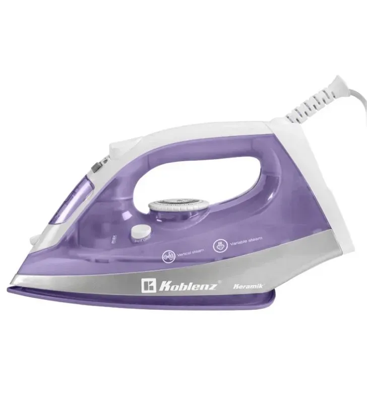 Plancha de Vapor Koblenz PKK-340L Ultra Keramic – Suela Cerámica