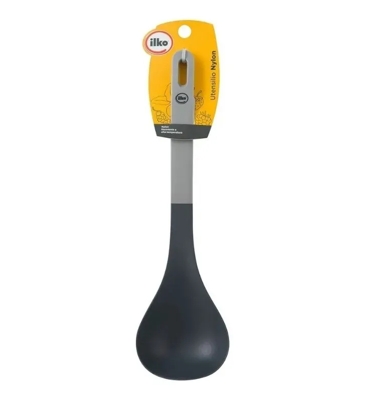 Cucharón Nylon Basic Ilko – Resistente al Calor