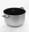 Cacerola 24 cm Silver Indus Ilko – Con Tapa