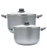 Cacerola 24 cm Silver Indus Ilko – Con Tapa