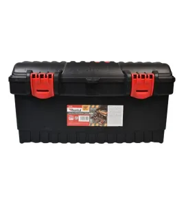 Caja Organizadora Santul 6410 – 19″ Negra con Charola Amarilla