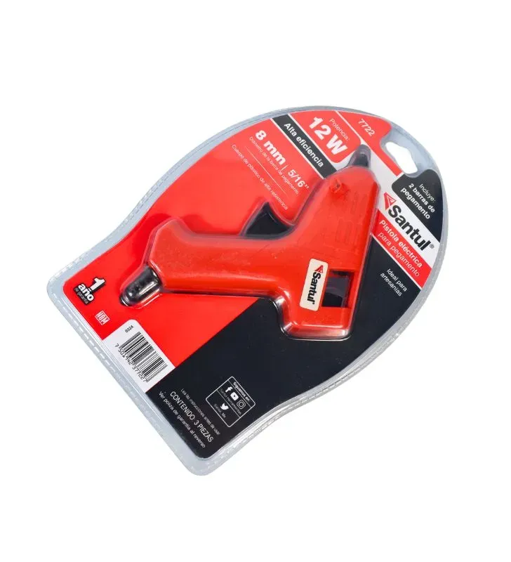 Pistola de Pegamento 12 W Santul 7722