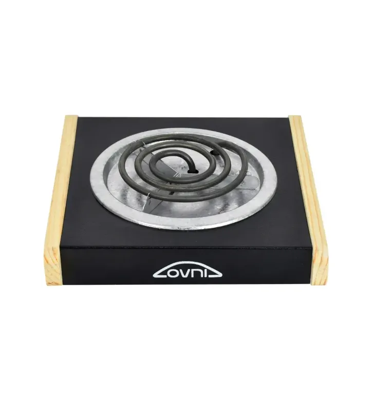 Parrilla Ovni Black Hatsa | Portátil y resistente