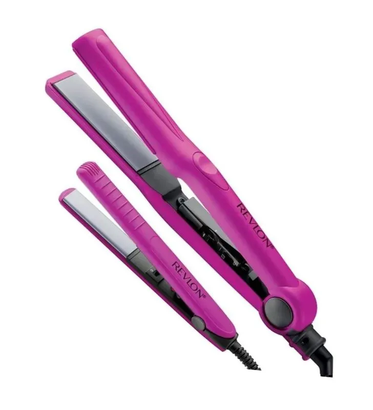 Combo Alaciadora Revlon RVST2029LA1 – Placas de Cerámica 1½"