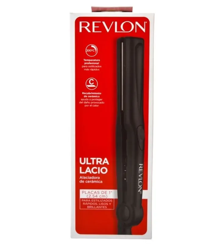 Alaciadora Revlon RVST2505LA1 – Placas de Cerámica 1"
