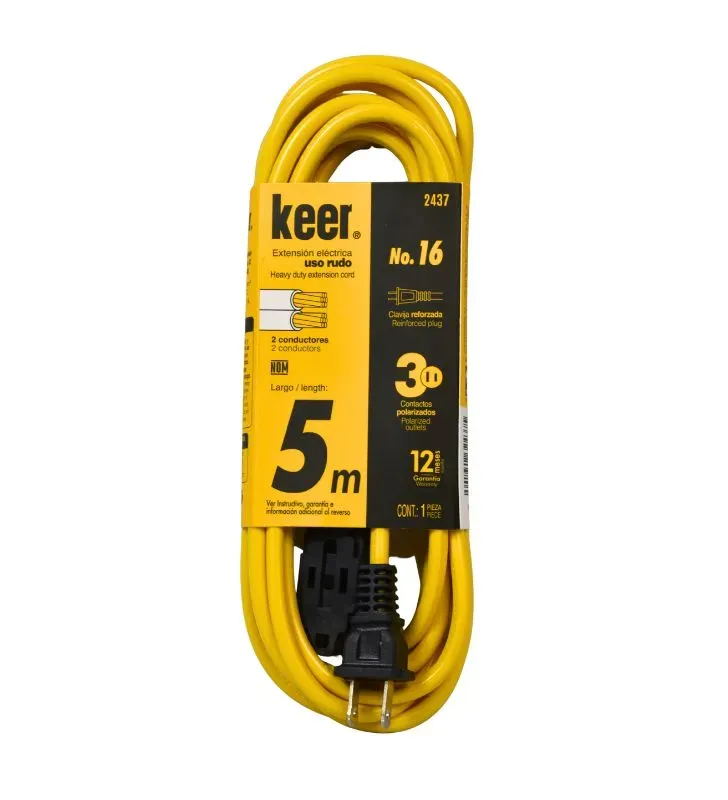 Extensión Uso Rudo 5 Mts Keer 2437