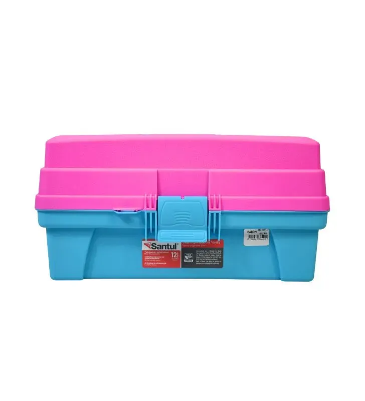 Caja Vanity 14" Verde con Morado Santul 6401