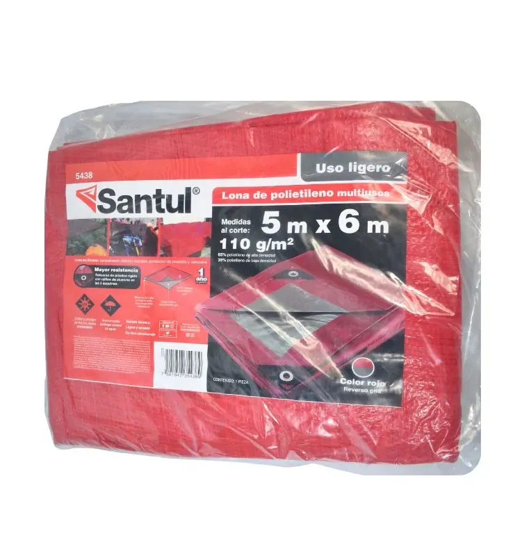 Lona Premium Roja Santul 5438 – 5.48x6.09 m