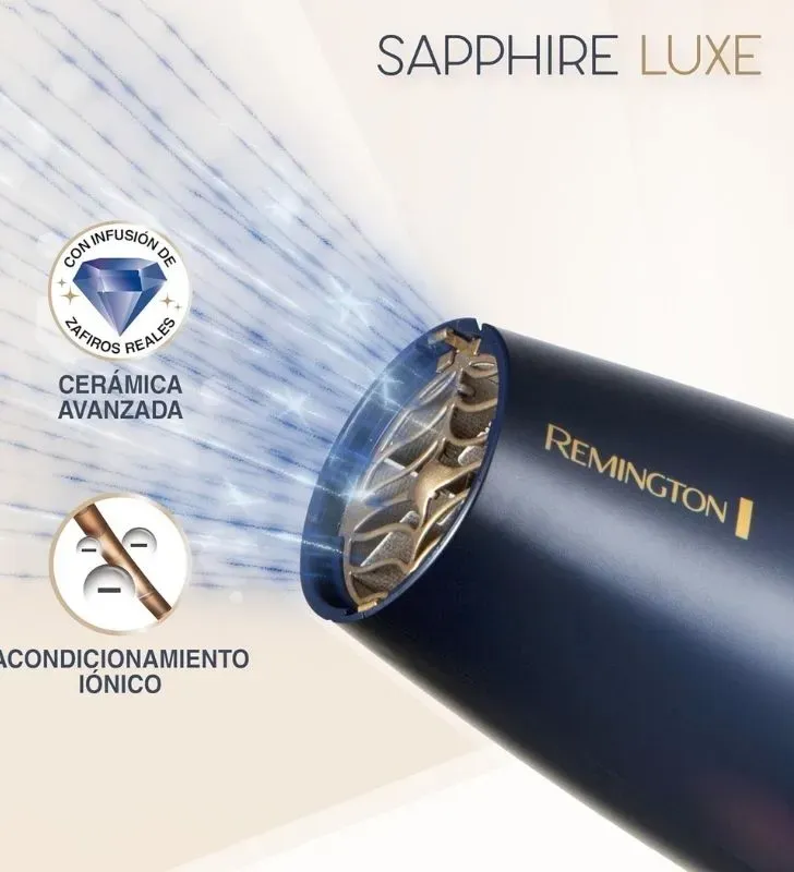 Secadora Remington Sapphire Luxe D5805-110F – Profesional y Elegante