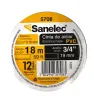 Cinta de Aislar Negra Sanelec 5708 – 19 mm x 18 m