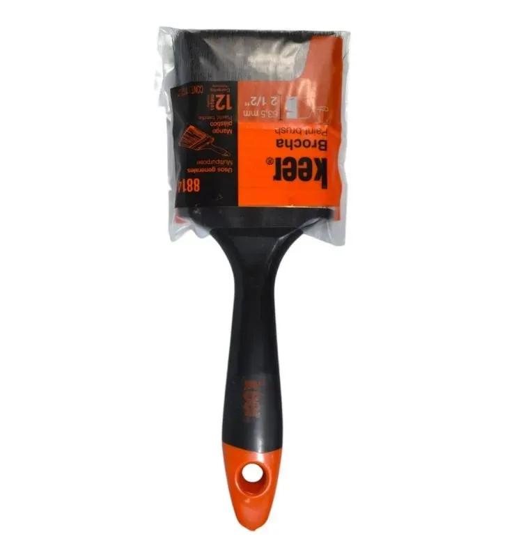 Brocha Santul / Keer 8814 – 2½″ Mango Plástico, Cerdas Sintéticas