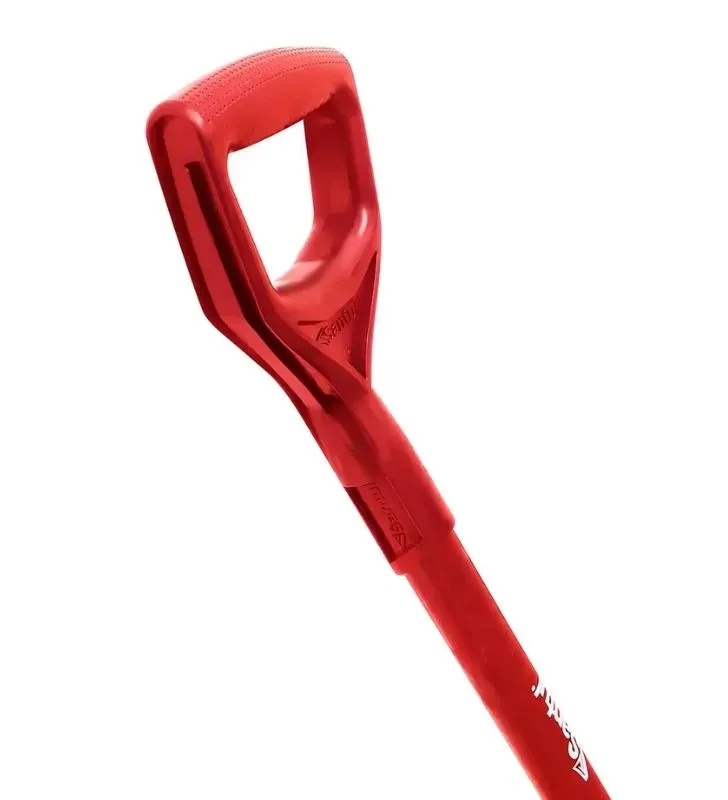 Pala Santul 7400 Plastiforze – Pala Cuadrada Reforzada con Mango Rojo