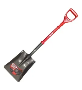 Pala Santul 7400 Plastiforze – Pala Cuadrada Reforzada con Mango Rojo