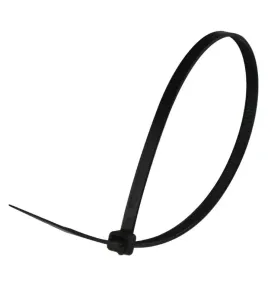 Cinchos Plásticos Sanelec 5775 – 4.8 × 300 mm, Negro, 50 Piezas