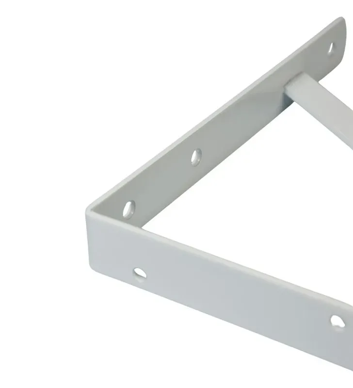 Ménsula de Acero Reforzada Blanca 10 x 16" Santul 5524