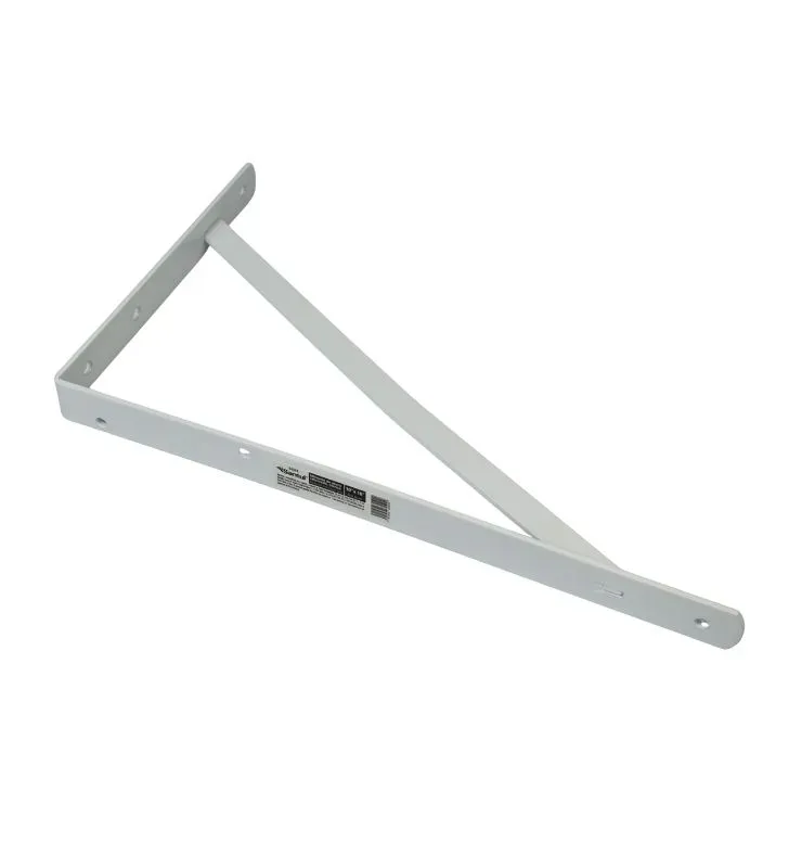 Ménsula de Acero Reforzada Blanca 10 x 16" Santul 5524