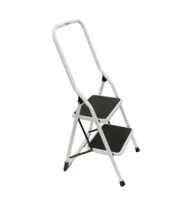 Escalera Plegable de Acero Santul 7333 – 2 Escalones, 150 kg