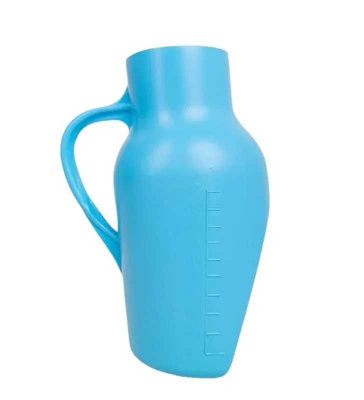 Orinal Plástico Masculino Edigar 1 L – Ligero y Ergonómico