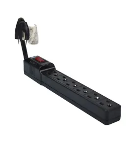 Barra Multicontacto Aksi 118941 – 6 Entradas con Cable de 20 cm