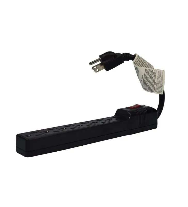 Barra Multicontacto Aksi 118941 – 6 Entradas con Cable de 20 cm