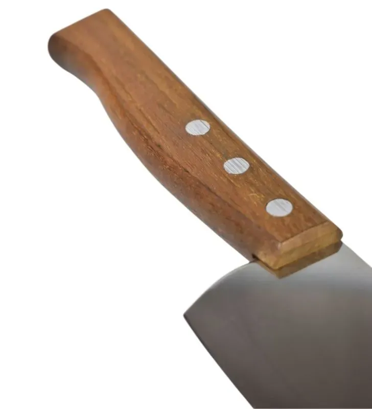 Hachuela de Cocina 6" Tramontina 22233/006 – Acero Inoxidable y Mango de Madera