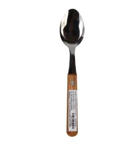 Cuchara de Postre Tramontina Dynamic 22306/400 – Mango de Madera Natural