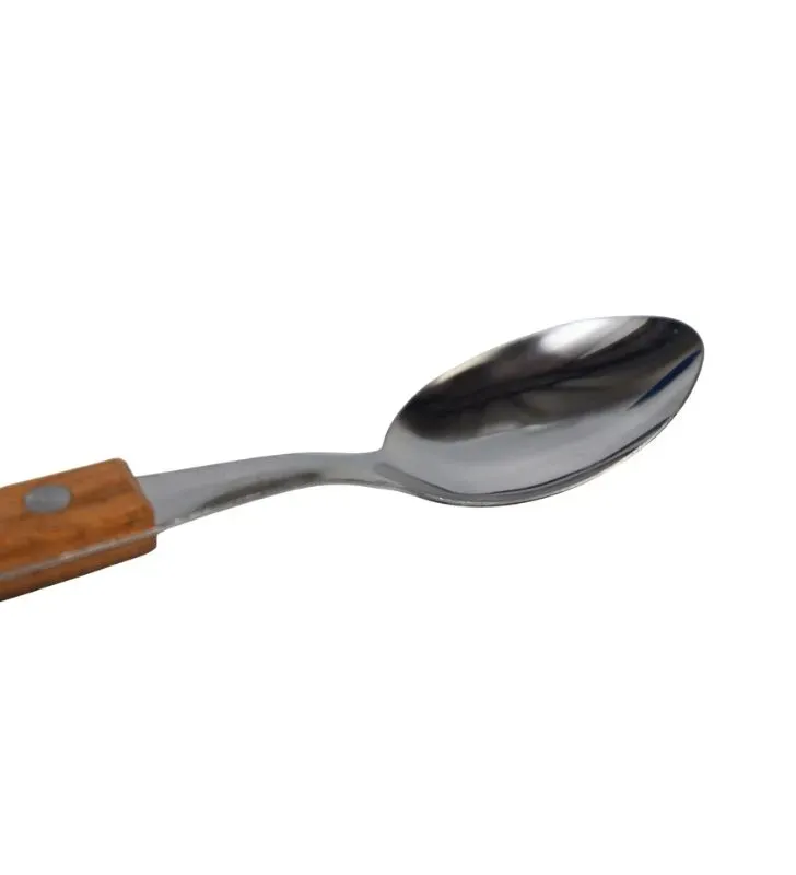 Cuchara de Postre Tramontina Dynamic 22306/400 – Mango de Madera Natural
