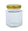 Frasco de vidrio BH Cristalería CR3C40 – 85 ml con tapa dorada