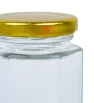 Frasco de vidrio BH Cristalería CR3C40 – 85 ml con tapa dorada