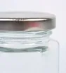 Frasco de vidrio BH Cristalería CR3C5 – 85 ml con tapa plateada