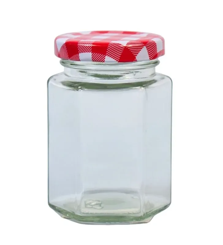 Frasco de vidrio BH Cristalería CR4C12 – 100 ml con tapa roja