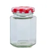 Frasco de vidrio BH Cristalería CR4C12 – 100 ml con tapa roja