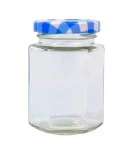 Frasco de vidrio BH Cristalería CR4C8 – 100 ml con tapa azul